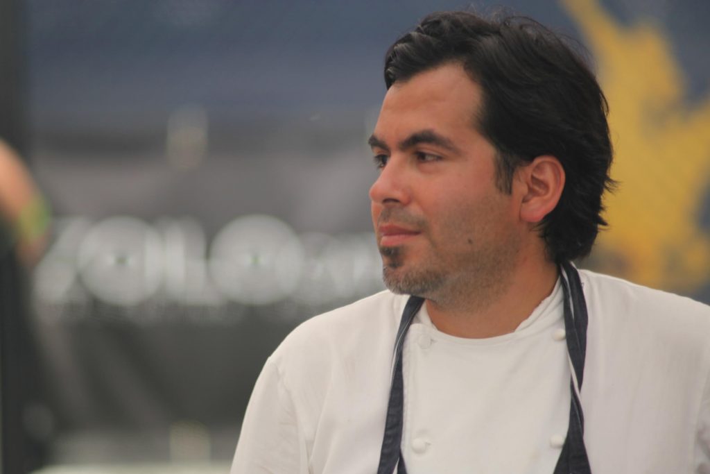 London-based chef patron Diego Jacquet.