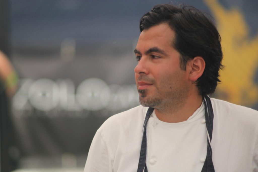 London-based chef patron Diego Jacquet. 