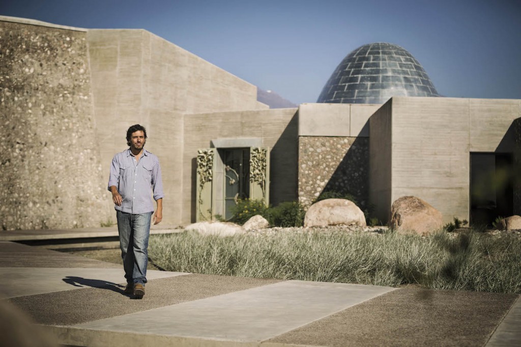 Sebastián Zuccardi at Bodega Zuccardi Valle de Uco.